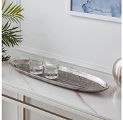 Eglo 427005 - Dekoračný podnos FORLEYET 16,5x54 cm strieborná EG427005