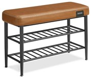 Botník ANDOR hnedý/čierny