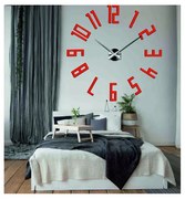 Nástenné hodiny ako obraz, vlastná výroba, hodiny vyrobené z plastu X0054- MODEL 12P