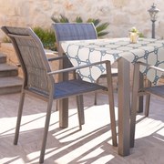 ZÁHRADNÝ VODEODOLNÝ OBRUS GARDEN 85X85 CM VZOROVANÝ