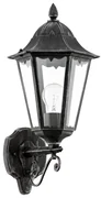 Vonkajšie nástenné svietidlo EGLO NAVEDO wall black   93457
