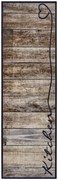Hanse Home, Koberec behúň Cook & Clean 105390 Brown Taupe, 50x150, hnedá, kuchyňa