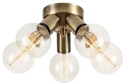 Markslöjd 108553 - Stropné svietidlo MAZZO 5xE27/40W/230V mosadz