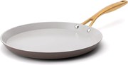 Elmich Nepriľnavá keramická panvica na palacinky Zen Ø 26 cm – hnedo-zlatá