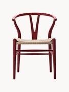 Drevená stolička's tkaným sedadlom CH24 Wishbone Chair
