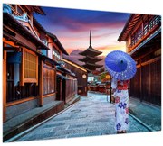 Obraz - Ázijská žena (70x50 cm)