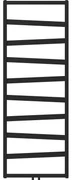 Mexen, Mexen Zoom dekoratívny kúpeľňový radiátor 1430 x 530 mm, 477 W, čierny - W130-1430-530-00-70