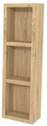 Mereo Aira, kúpeľňová skrinka 20 cm, horná, policová, Multidecor, Dub San remo sand, MER-CN796SDSAN