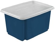 Otočný box s vekom 45l modrý 10539