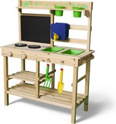 lupilu® Detská drevená kuchynka do exteriéru (100400057)