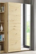 Šatníková skriňa Carlos 125 cm, dub artisan%