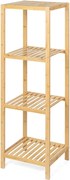 Noela Bambusový regál so 4 policami BAMBI