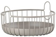 Drôtený kovový košík ø 22x8 cm Inu – Zone
