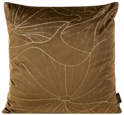 DEKORAČNÁ OBLIEČKA NA VANKÚŠ BLINK25 45X45 CM HNEDÁ