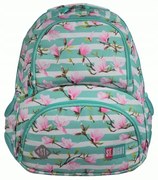 Školský batoh štvorkomorový St.RIGHT BP-07-KWIAT-MAGNOLII Flower Magnolia