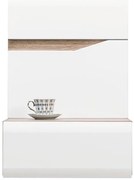 Nočný stolík Lionel P Li15 Dub S./ Biela