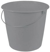 Vedro s kovovou rúčkou 10l sivá 28,5x26130