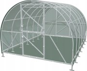 Záhradný skleník z polykarbonátu Camellia 3x6 m, profil 25x25, polykarbonát 3 mm