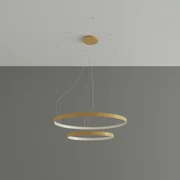 Závesné LED svietidlo Rio 2 55/78, 2x LED 80w, 3000k, g