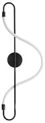 Toolight Toolight, LED nástenné svietidlo Long Black APP857-W, čierna-biela, OSW-04032