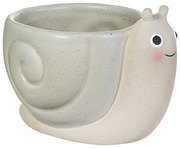 Kameninový obal na kvetináč ø 9 cm Snail – Sass &amp; Belle