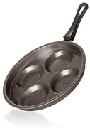 Banquet Panvica na 4 lievance GRANITE Brown, 24 cm