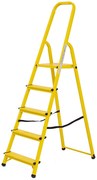 Elkop Oceľový rebrík žltý, 5 priečok