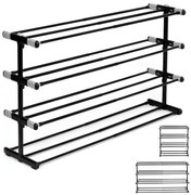 Botník DIANA 4 úrovne, čierny