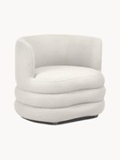 Dizajnové buklé kreslo Solomon