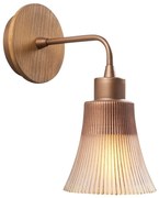 Nástenné svietidlo v medenej farbe ø 13 cm Foca – Opviq lights