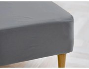 Sivá napínacia plachta z Bio bavlny 180x200 cm Calm – Södahl