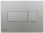 Ravak X01456 - Splachovacie tlačidlo UNI 24,7x16,5 cm matný chróm