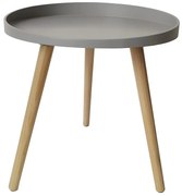 Konferenčný stolík Elin šedá/dub prírodný