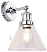 Endon 95513-Kúpeľňové nástenné svietidlo TOULON 1xE27/10W/230V IP44 lesklý chróm