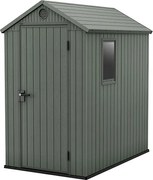 Záhradný domček Keter Darwin 4 x 6 zelený, s podlahou