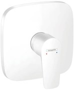 Hansgrohe Talis E, sprchová batéria pod omietku, biela matná, HAN-71765700