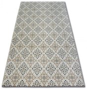 Koberec ARGENT - W4949 Kvety Krem