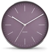 Nástenné hodiny 5732PU Karlsson Minimal, 28 cm
