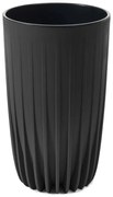 Kvetináč STRIPPED ECO IV 30 cm čierny