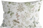 Bavlnená obliečka na vankúš FLORWELLA 70x90 cm, biela