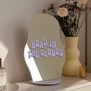 Nálepka na zrkadlo S7 – Head in the clouds