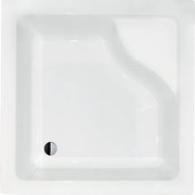 Besco Štvorcová sprchová akrylátová vanička IGOR SQ 80x80 (90x90) BESCO-Rozmery: 80x80