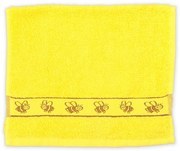 Detský uterák KIDS žltý 30x50 cm