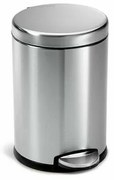 Simplehuman Pedálový okrúhly kôš 4,5 l, nerez