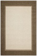 Koberec šnúrkový Natura PT 979/91 hnedý / béž ramka