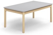 Stôl DECIBEL, 1400x800x590 mm, akustický HPL - šedá
