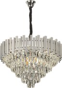 Toolight Toolight, závesné svietidlo 50cm, 7xE14, G051-CP, chrómová, OSW-08945