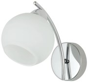 Nástenná lampa AMOS 1xE27/40W/230V lesklý chróm
