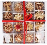 Dekorácia na zavesenie 6 cm 22 ks 48334