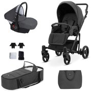 Kočík Kunert Roy black frame 3v1 - graphite